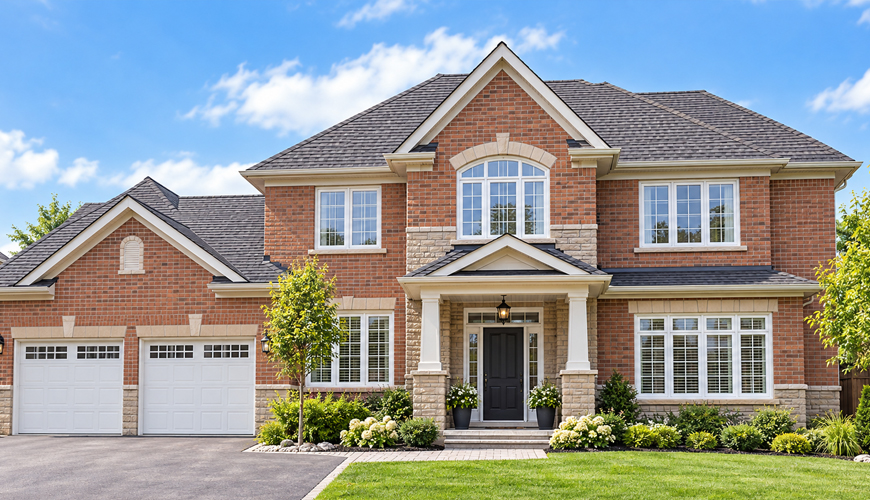 Image of a house in Canada